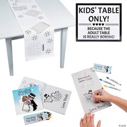 Kids’ Wedding Table Kit for 12