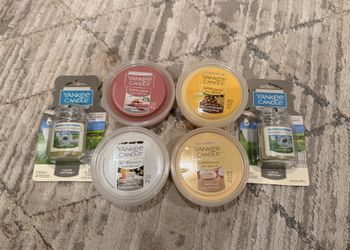Yankee Candle Melt Cups & Car Air Freshener