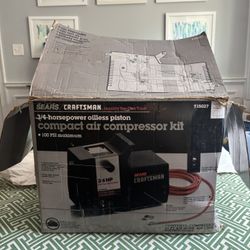 Sears Craftsman 3/4 HO Air Compressor 40/90 PSI