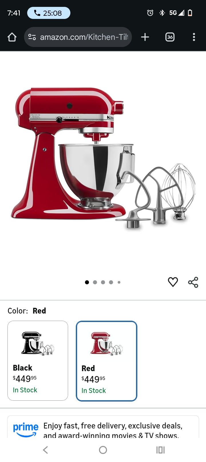KitchenAid Stand Mix