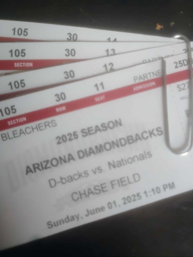 Today! D-Backs Vs Nationals