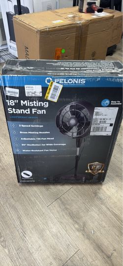 Pelonis 18" Misting Stand Fan