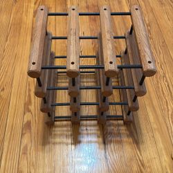 Wooden Wine Rack - 12 Bottles