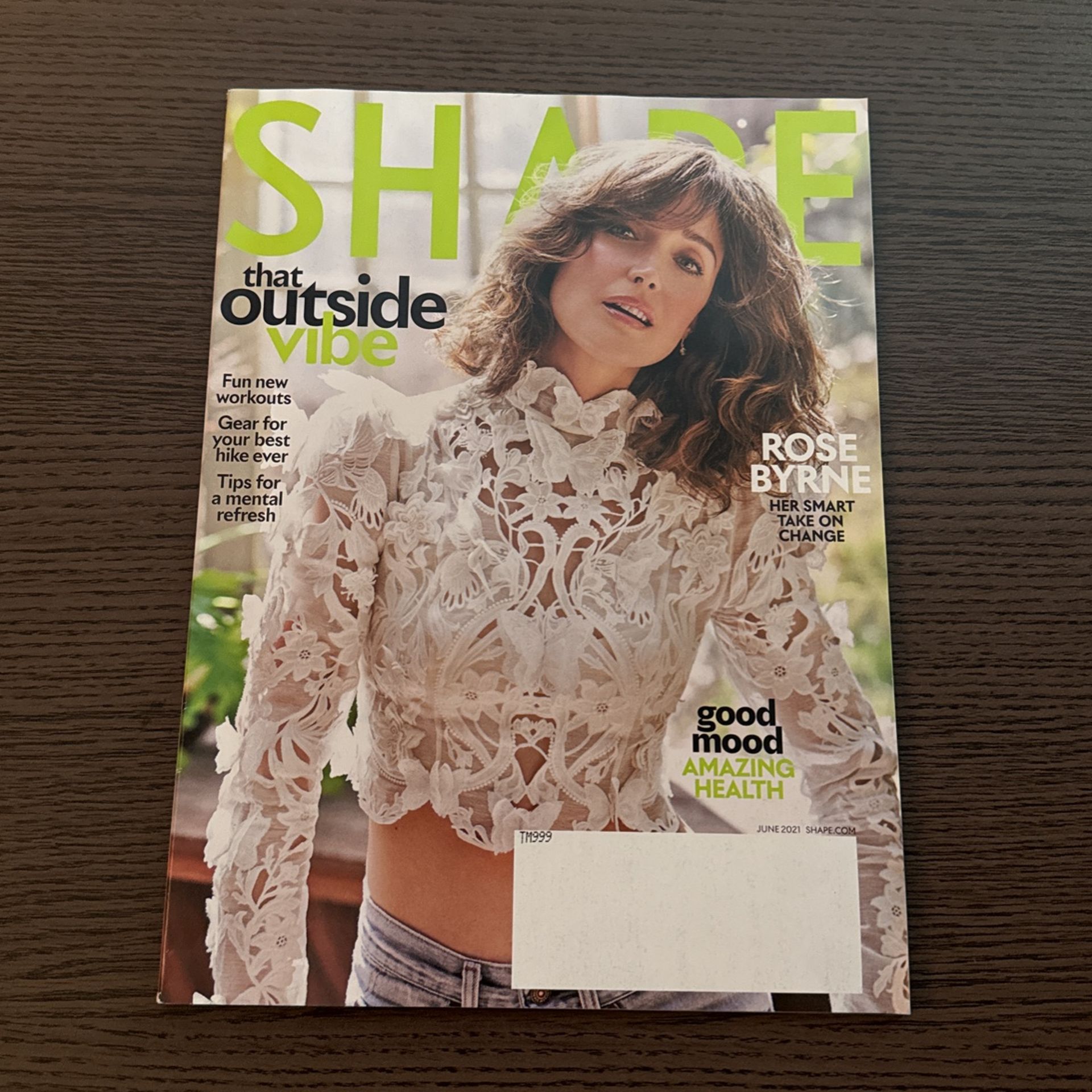 SHAPE Magazine - June 2021 with Rose Byrne on the cover