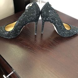 Judith Lieber Glitter Pumps Size 7