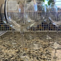 Wine Glasses Set Of 6