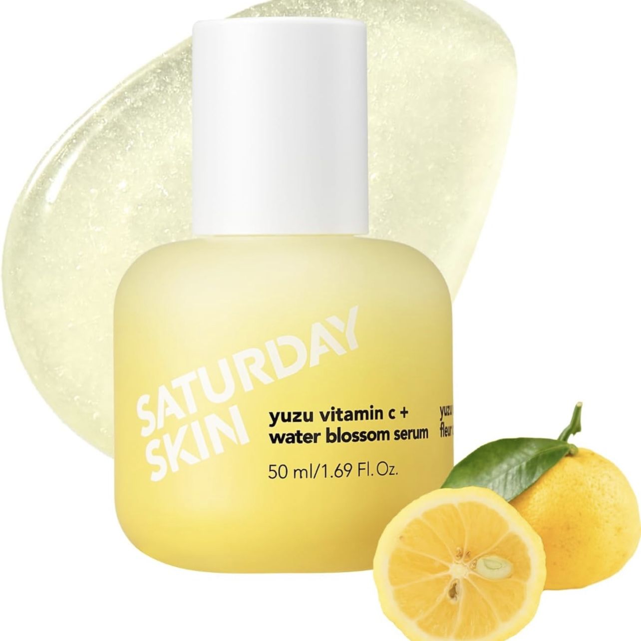Saturday Skin Yuzu Vitamin C Sleep Mask + Vitamin C Serum For Face x2