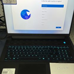 Alienware Laptop 