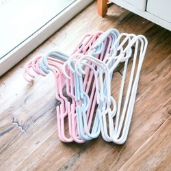 $5 for Small Plastic Childrens Clothes Hangers (11)