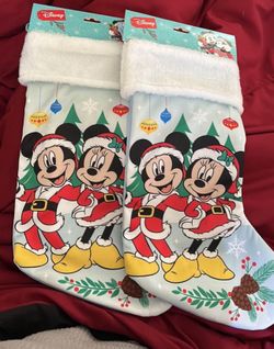 Disney Christmas Satin Stocking