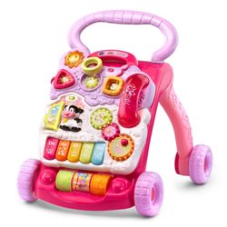 Brand New VTech Sit-To-Stand Learning Walker (Frustration Free Packaging), Pink