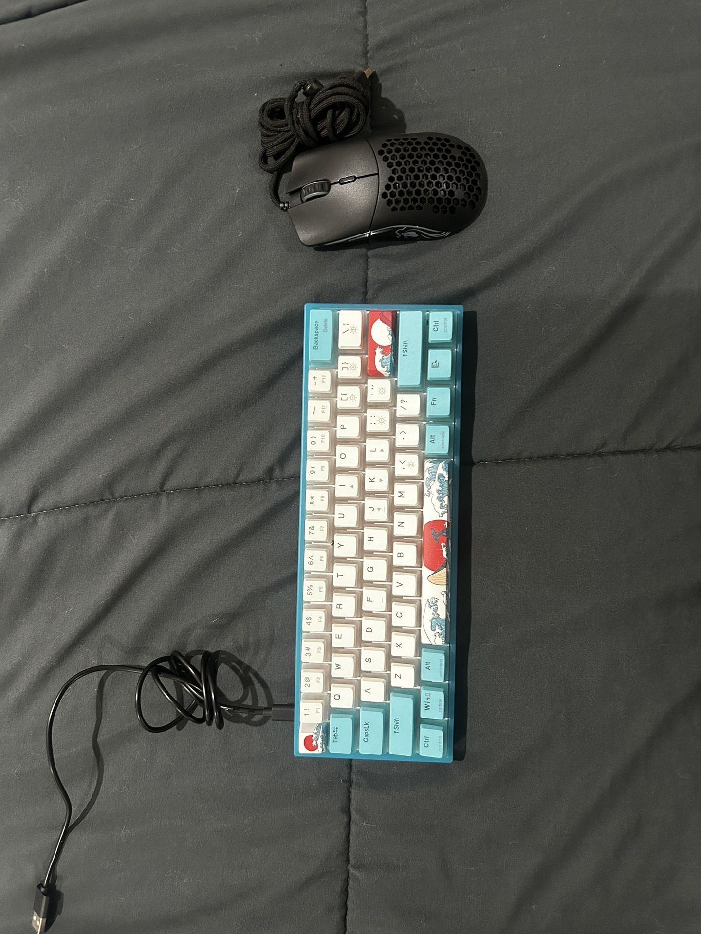 Gaming keyboard and mouse