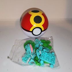Mega Construx Pokemon Bulbasaur figure.... pieces still in the package