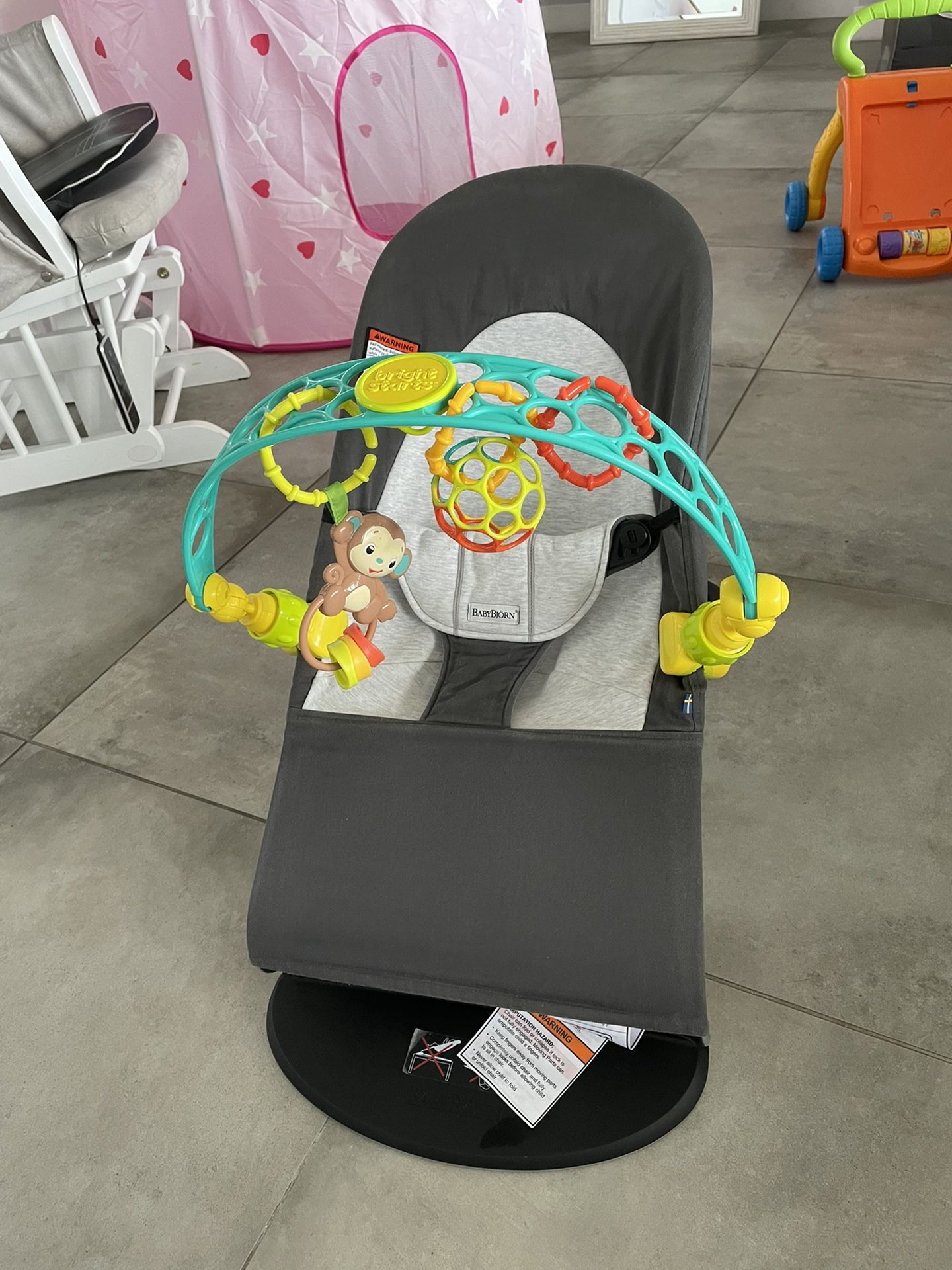 Baby Bjorn Bouncer And Toy Bar 