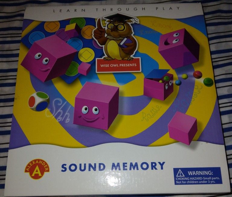 Childs Educational Sound Memory Game