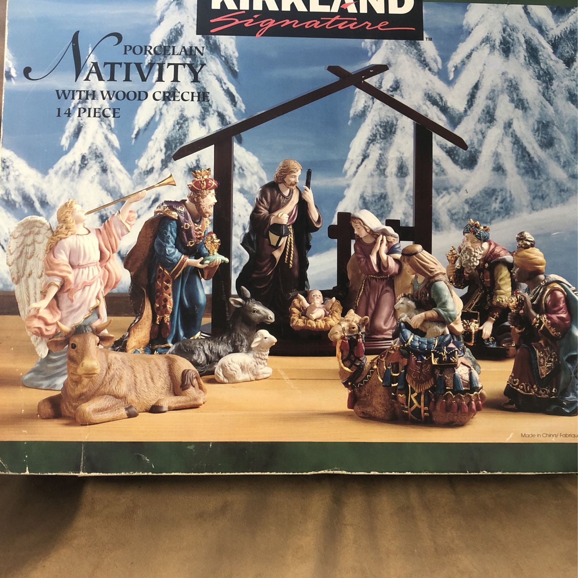 キリスト KIRKLAND NATIVITY 14-PIECE SET キリスト KIRKLAND NATIVITY 14-PIECE SET