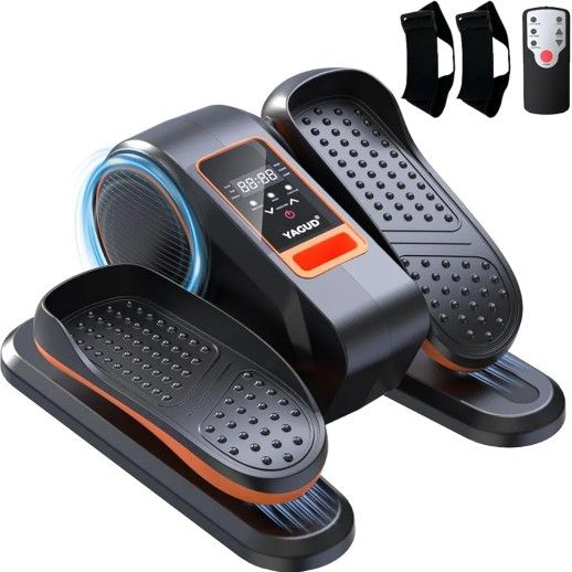 New Under Desk Elliptical Machine, Electric Leg Exerciser Quiet Portable