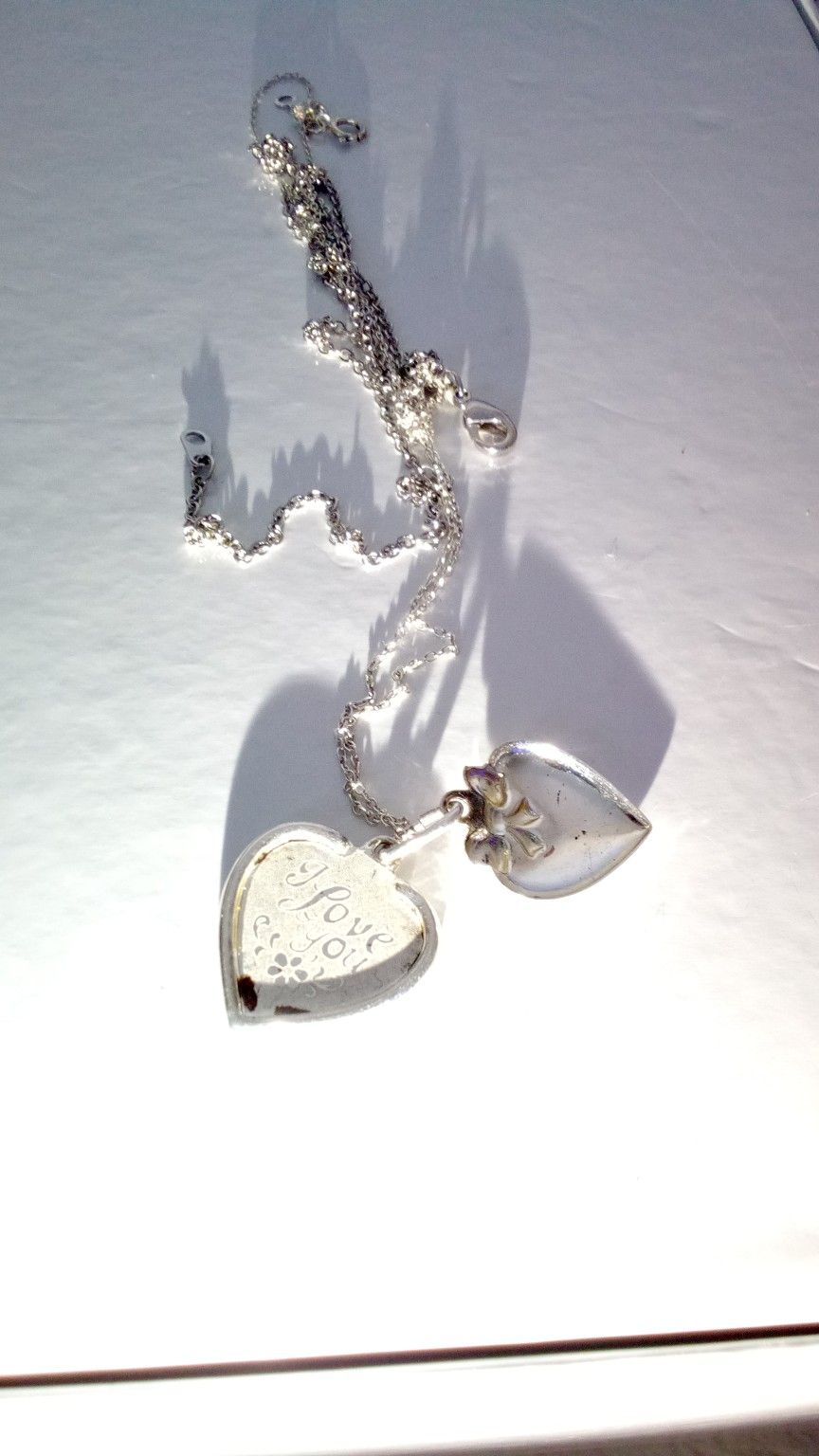 Silver Heart Locket 