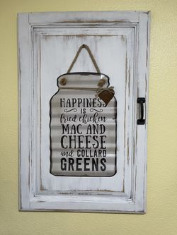 Farmhouse Kitchen Wall Sign