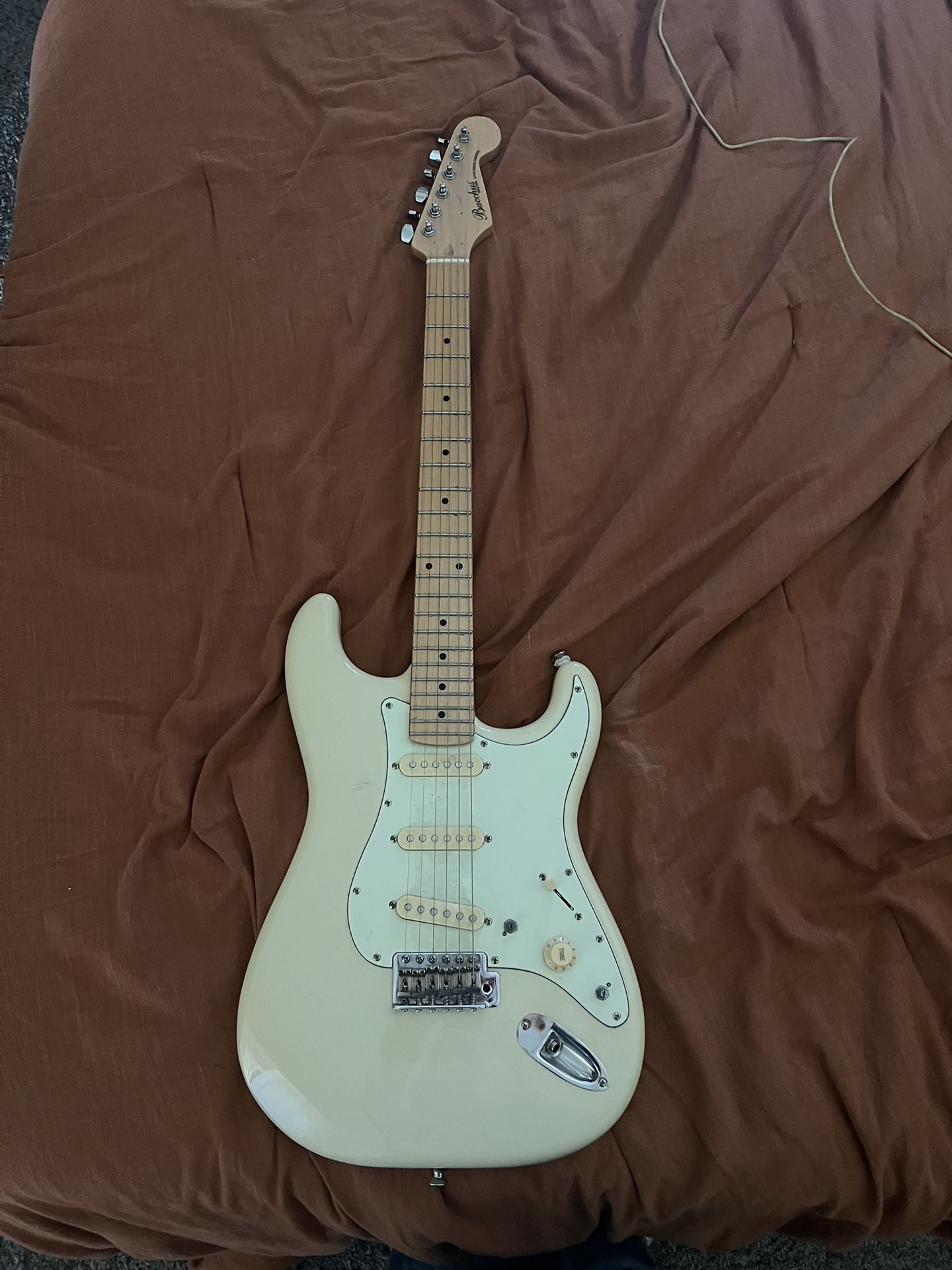 Bacchus Aged White Japanese Stratocaster