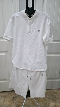 Louis Vuitton Monogram Polo Shirt and Shorts Set