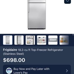 Frigidaire Fridge-Freezer Combo with Ice Maker