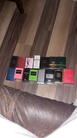 Colognes and perfumes