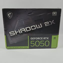 New MSI GeForce RTX 5050 OC 8GB GDDR6 Graphics Card C213768