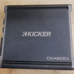 KICKER CAR AMPLIFIER CX600.1 PRE OWNED 886907-1