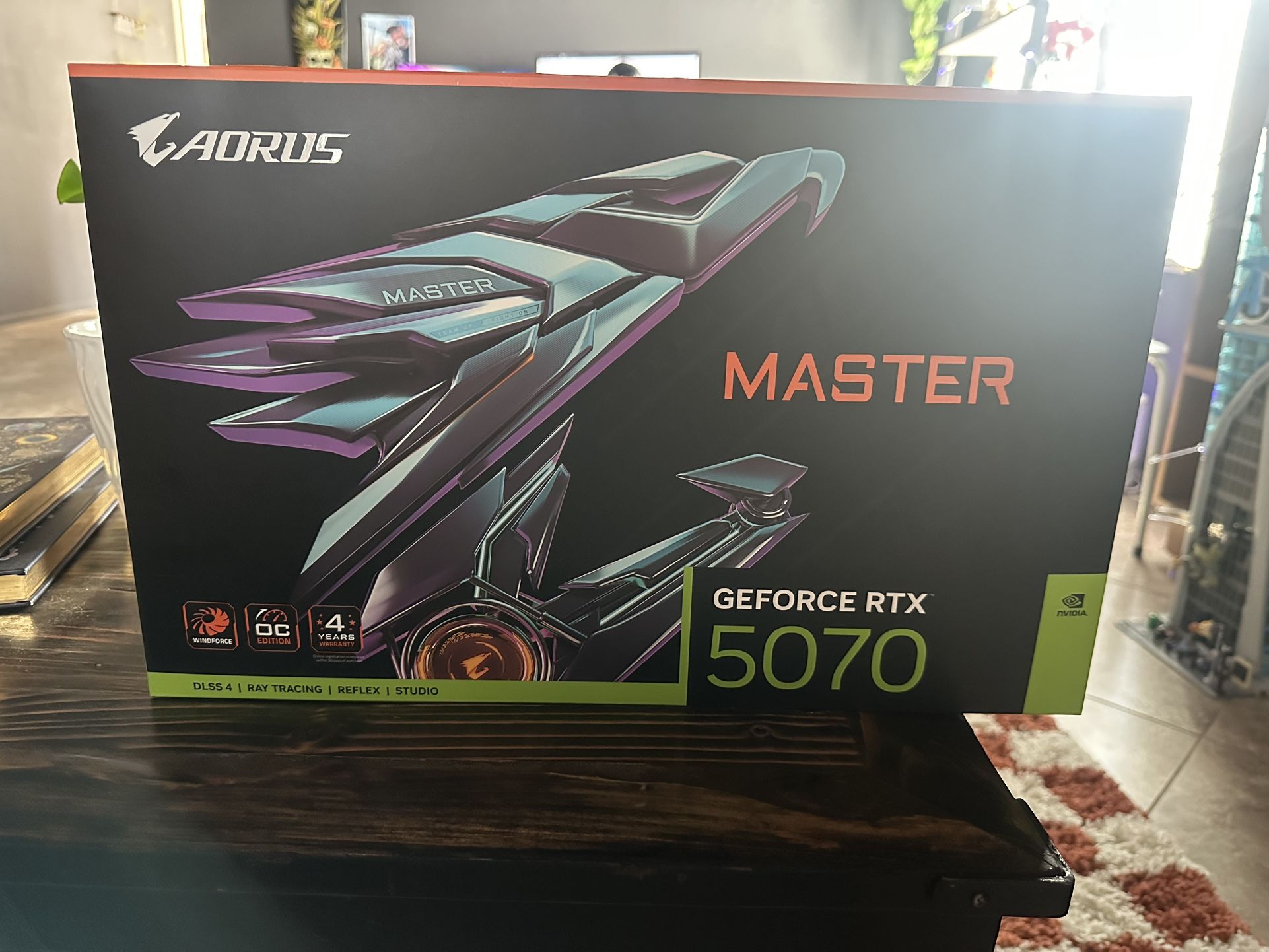 Gigabyte Aorus Master RTX 5070-Very New Open Box