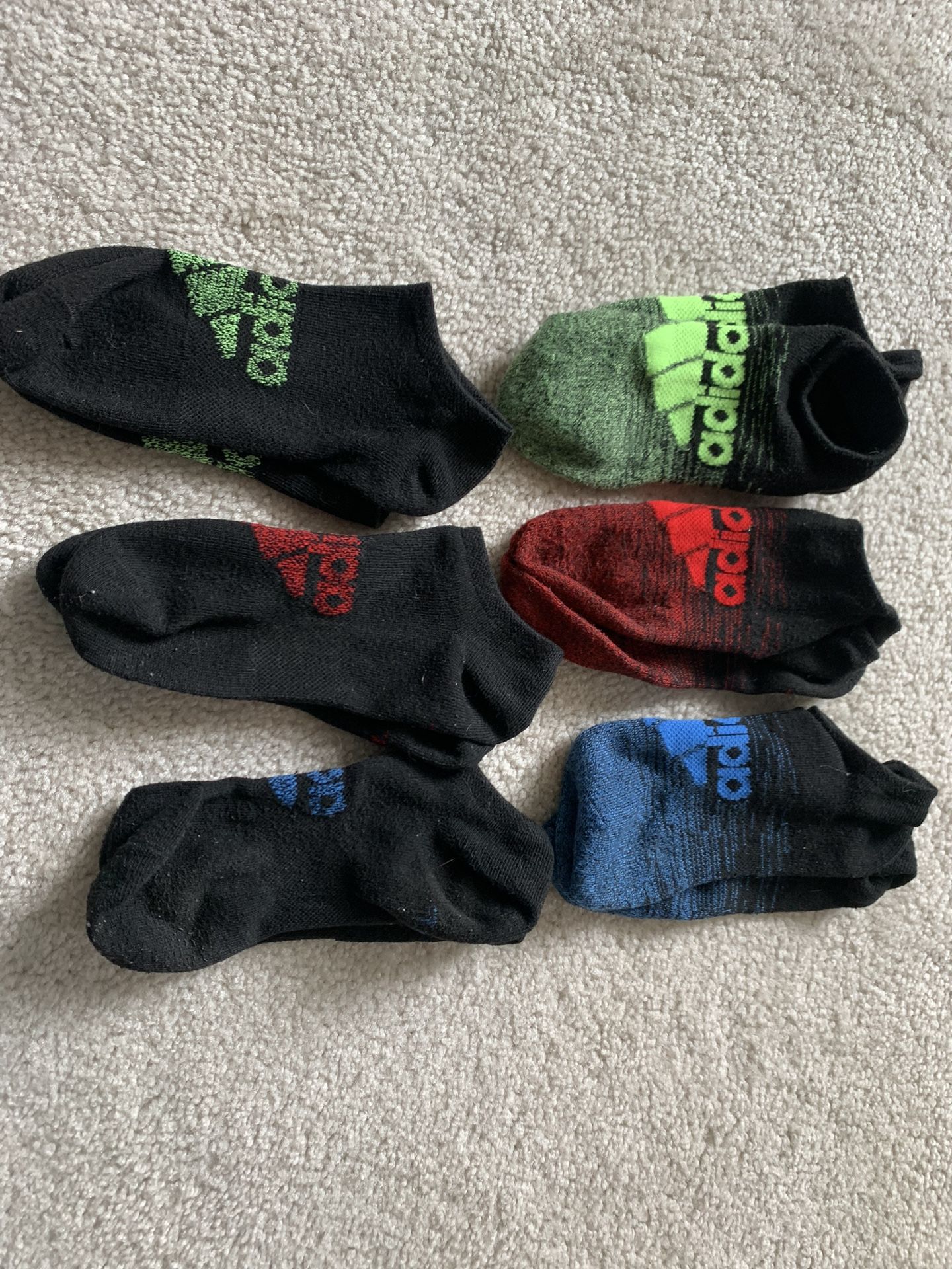 Boys Size Large Adidas Socks- Washed And Never Worn!