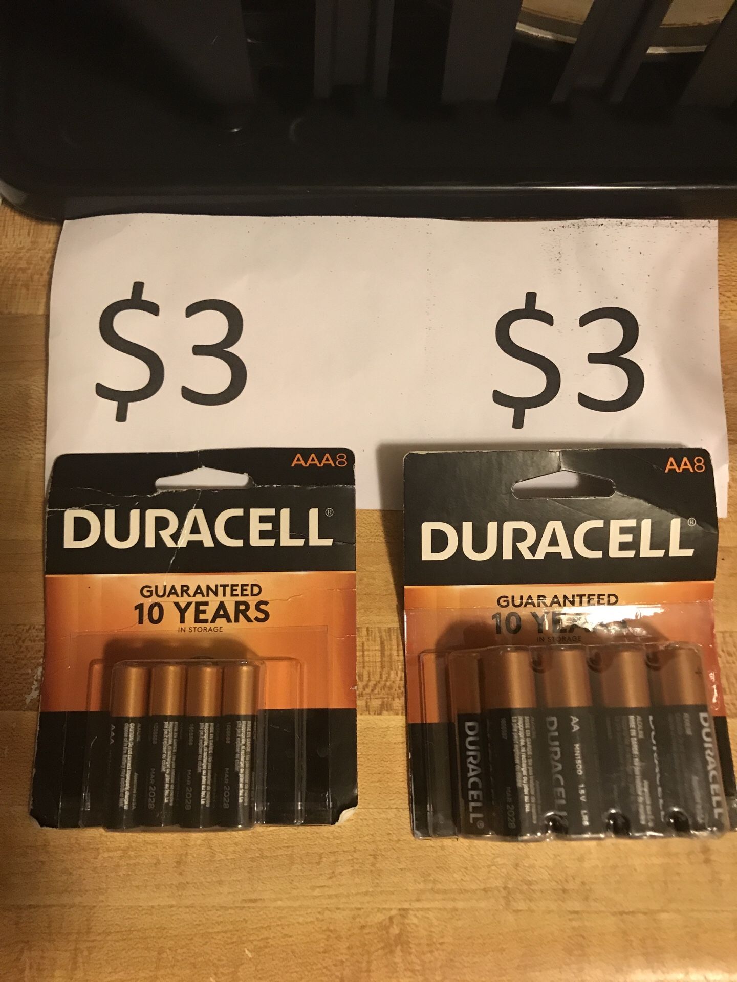 8 pack batteries