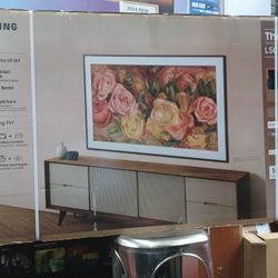 65" Screen QLED Frame TV By Samsung 2024 MODEL WITH Wallmount Bracket.  1 Year Warranty 