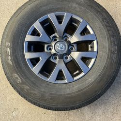 2021 Toyota Tacoma OEM Wheels & Tires, Set of 4