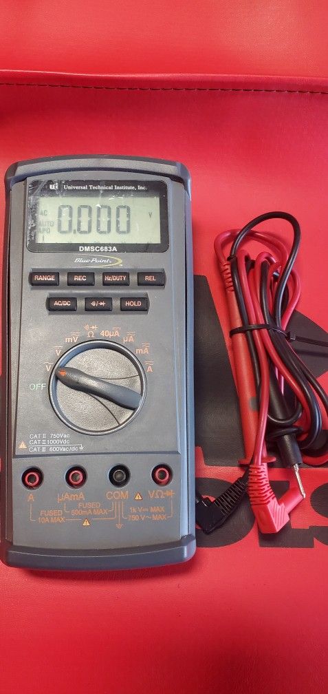 Blue POINT MULTIMETER .