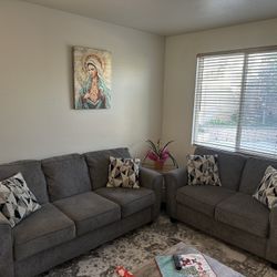 Brand New Grey Couches 