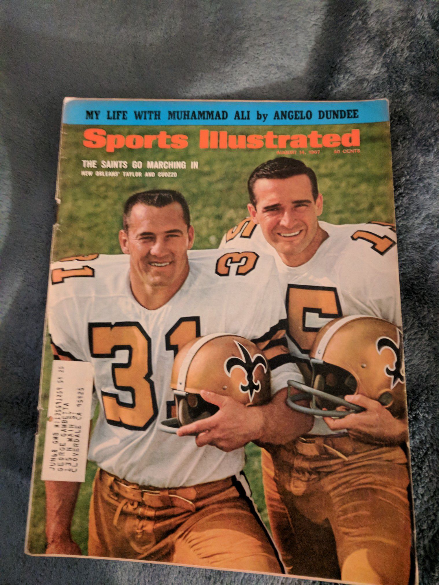 1967 sports illustrated The Saints go marchin in