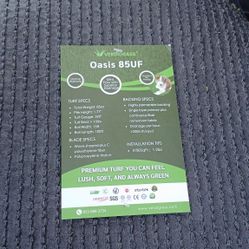 Oasis 85 UF artificial turf: $7 per square foot.