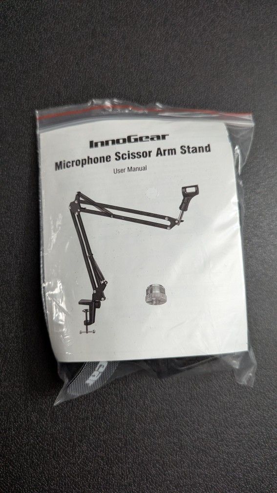 USB Microphone With Scissor Arm Stand.