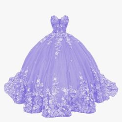 Purple Quinceanera Dress