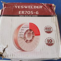 ER70S-6/10LB-0.9 .035" 10LB Spool Carbon Steel Solid MIG Welding Wire
