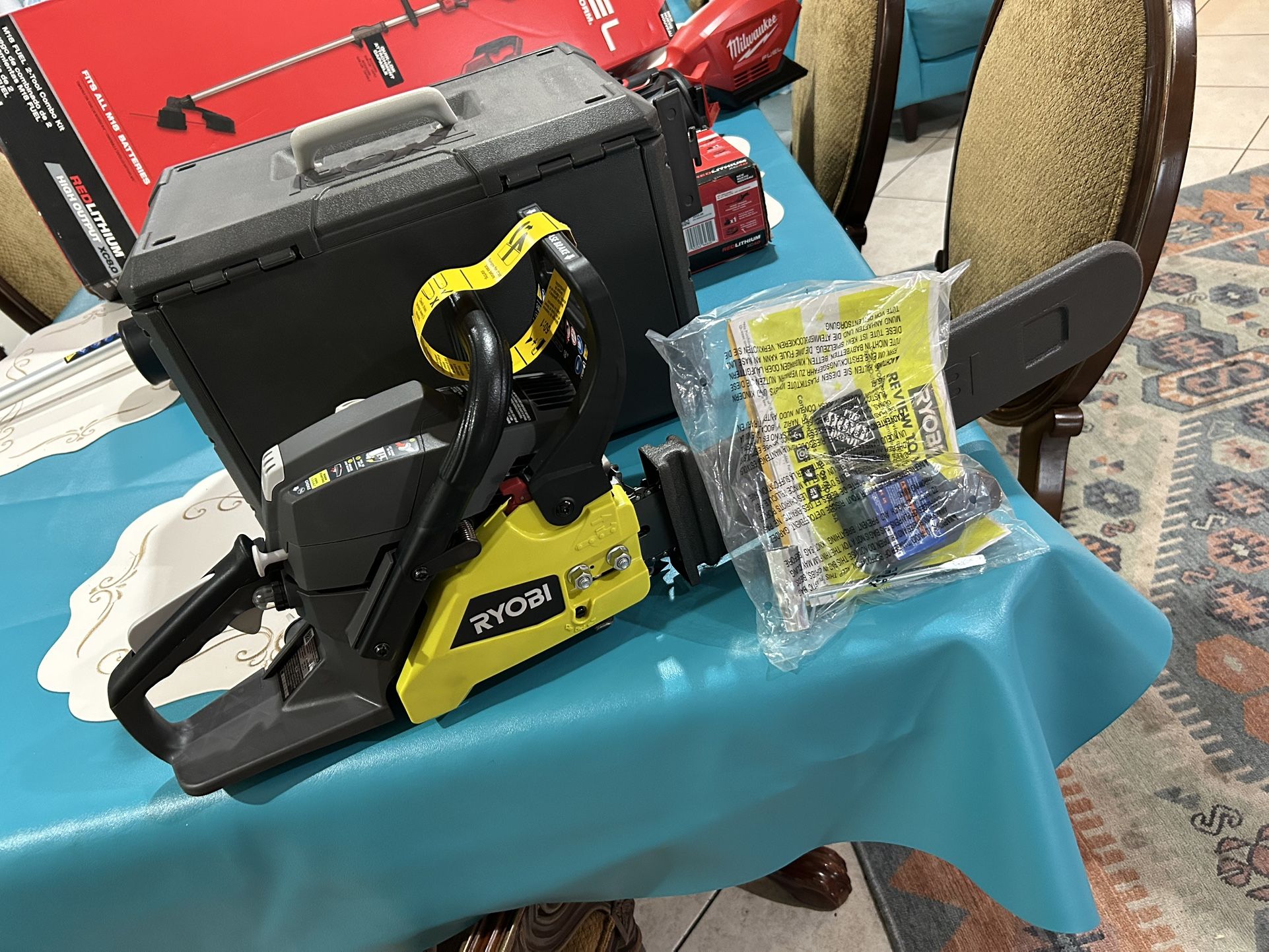 Ryobi Gas 18” 38cc Chainsaw