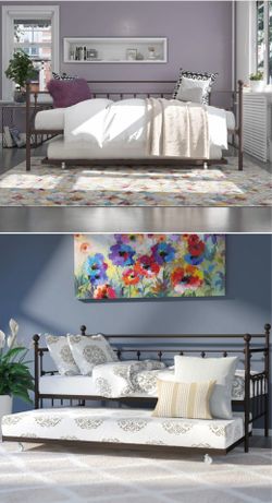 Queen Daybed and Trundle Set