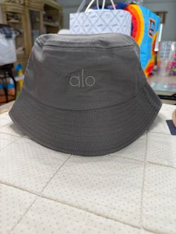Alo Yoga Gray Bucket Hat
