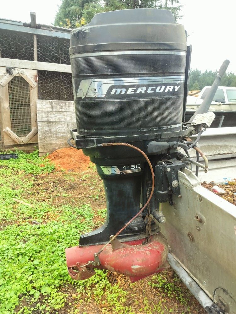 Mercury 1150 Outboard With Jet Pump