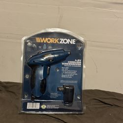 Brand New Work Zone 4.8V Cordless Screwdriver 