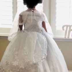 Flower Girl / First Communion Dress Size 8
