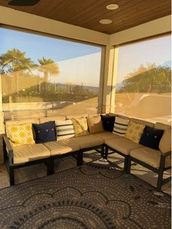 Pottery Barn- Indigo Patio Sectional