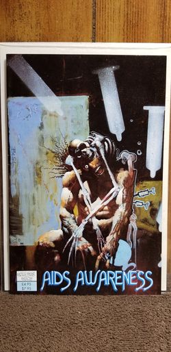 Aids Awareness #1 Chaos City Comics U.K.1993 Simon Bisley Cover Rare!