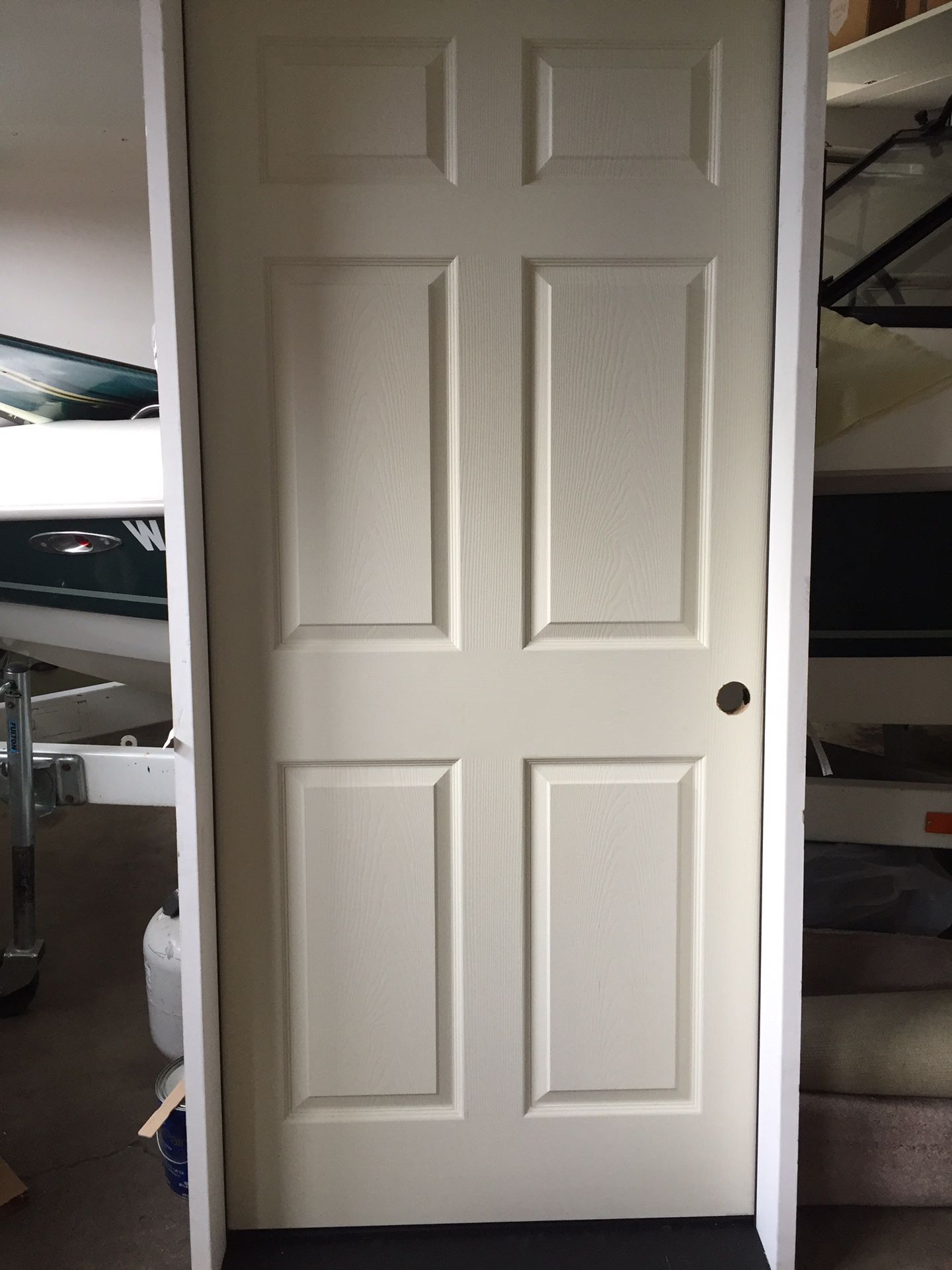 Garage Man Door 3.0 2.6 construction open fire rated rated. 2x6 construction. Left hand swing. New! $275